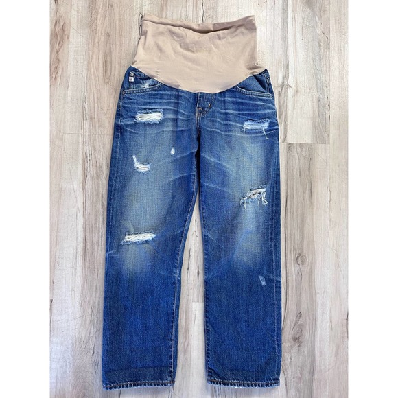A Pea in the Pod Denim - AG pea in the pod maternity straight jeans